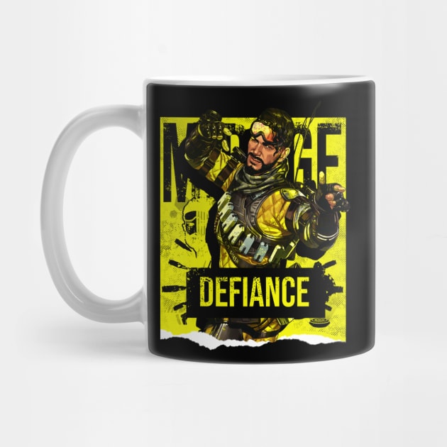 Apex Legends Mirage Defiance by LucioDarkTees